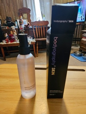 Bodyography Skin Brightening & Balancing Toner Full Size 6 Fl Oz New In Box