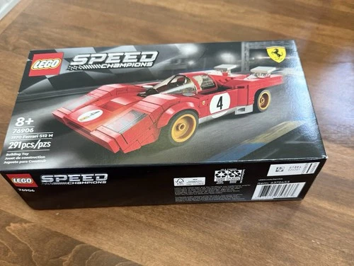 Lego Speed Champions 1970 Ferrari 512 M 76906 BRAND NEW -Retired -