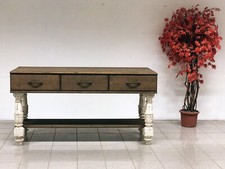 Isola cucina Consolle tavolo alto SHABBY COUNTRY in legno 170x65h90cm SU MISURA