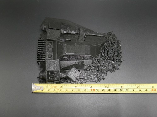 Tabletop Terrain Crashed Sci-Fi Space Ship - Picture 10 of 12