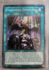 Yugioh Forbidden Droplet MP22-EN254 Prismatic Secret Rare 1st Ed NM