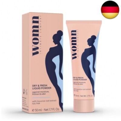 womn Intimate Comfort DRY & FRESH LIQUID POWDER   talkumfreier flüssiger Kö