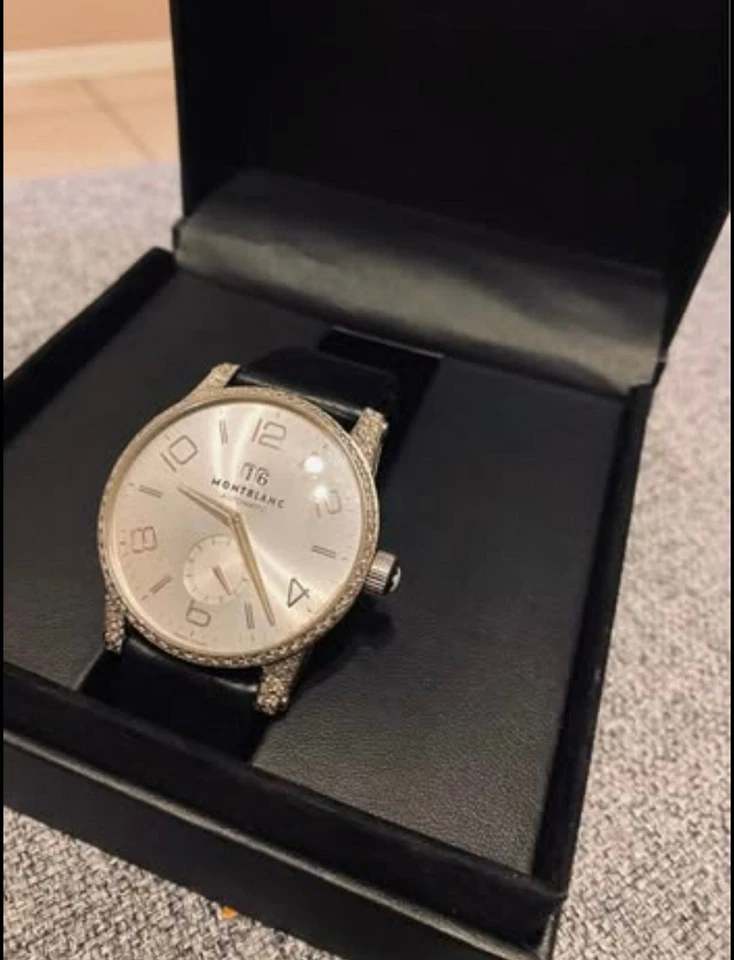 Reloj de pulsera Montblanc Timewalker Series 100864 para hombre, período 2000 Foto 2 de 3