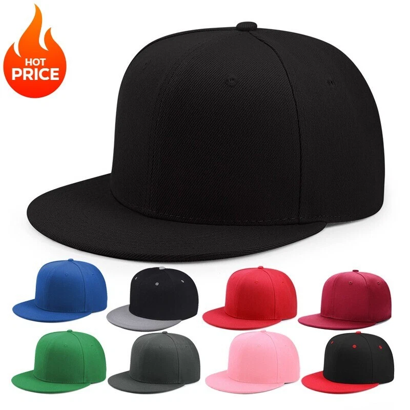 2025 Flat-rim smooth plate baseball cap classic baseball caps Adjustable