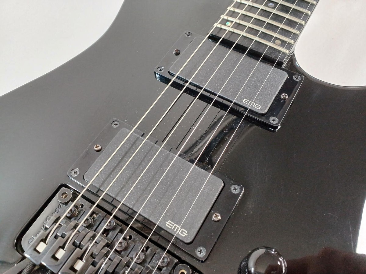 ESP M-II Black Made in Japan ST Type Solid Body Electric ESP M-II Black Made in Japan ST Type Solid Body Electric