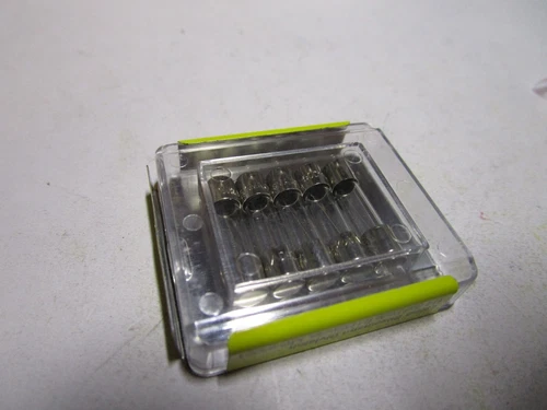 Glass Fuse GMA Series Fast-Acting 500mA 250V AC,10kA at 125V AC 35A at 250 QTY 5