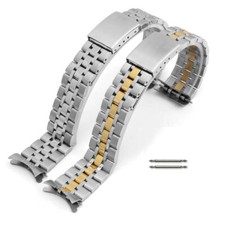Cinturino orologio acciaio inox Oyster curvo per TUD PRINCE DATE