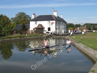 Photo 6x4 Passing Lock No 28 u00e2u0080u0093  Two Kayaks (4) u00e2u0 c2009