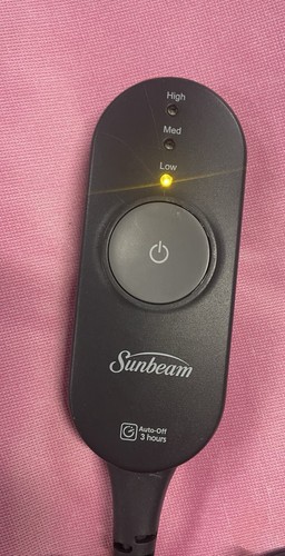 Sunbeam Electric Blanket Remote Control Style AA85 3-Prong High Med Low 3 Hour - Picture 4 of 8