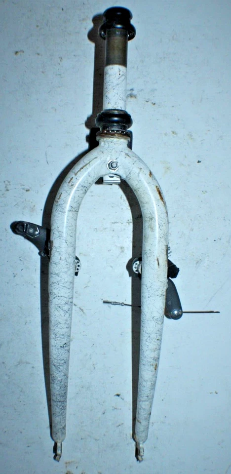 Chromoly Rigid MTB Bike Fork 26" 1" Threaded 145mm Headset Canti Steel Ships USA - Image 2 of 4