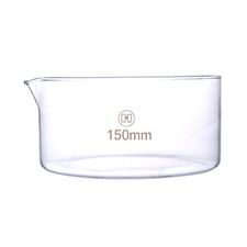 Deschem Lab Glass Crystallizing Dish With Spout Laboratory Chemistry Glassware