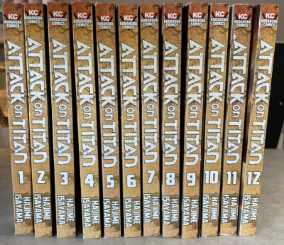 Attack on Titan 1-12