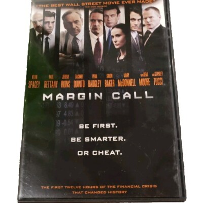Margin Call DVD Jeremy Irons Demi Moore Simon Baker Kevin Spacey Stanley Tucci