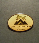 CASINO COLLECTIBLE PIN / PINBACK "SPIRT MOUNTAIN CASINO" GRAND RONDE, OR. used — photo 1