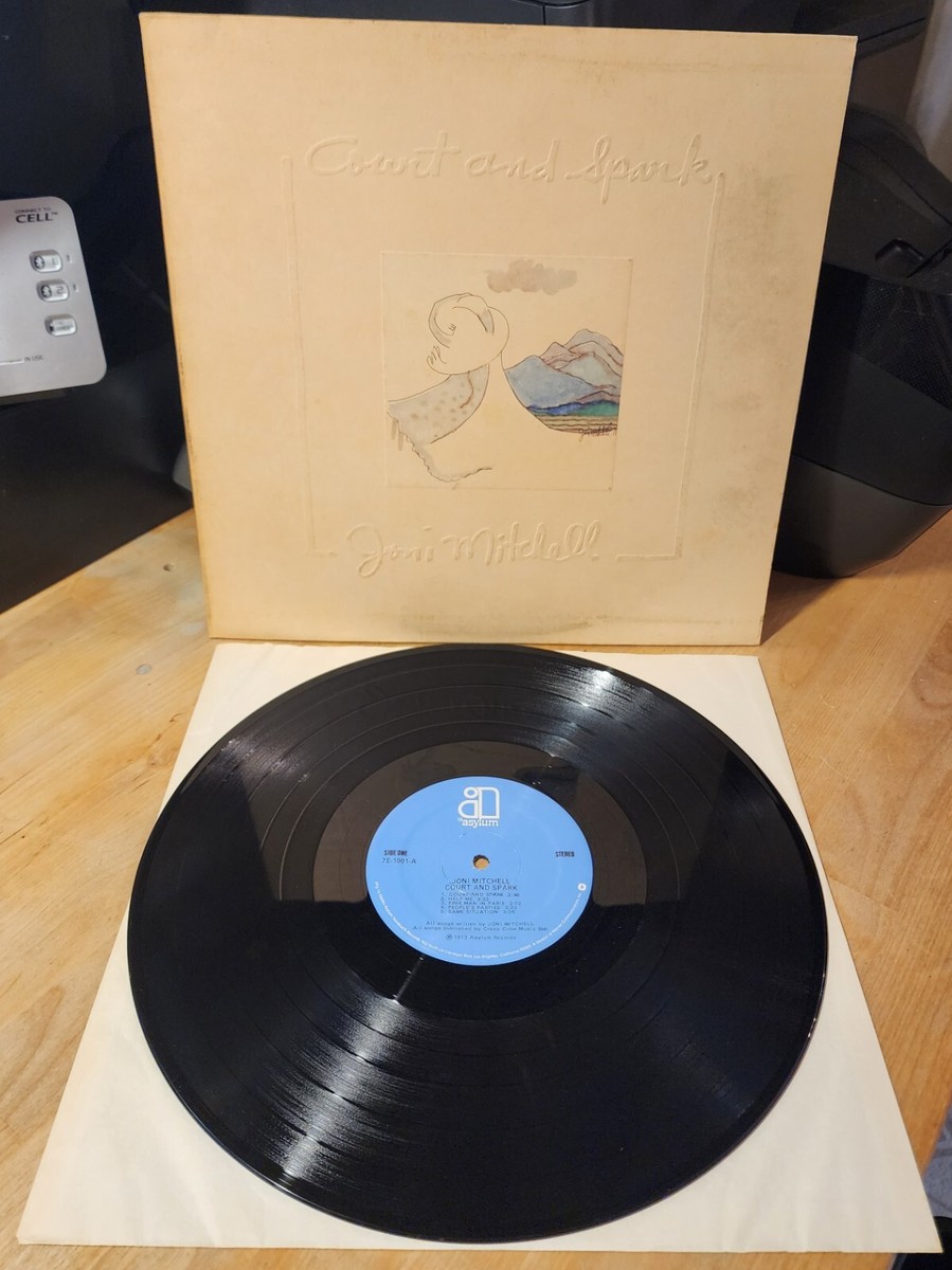 JONI MITCHELL - COURT AND SPARK (LP) ASYLUM RECORDS 7E 1001