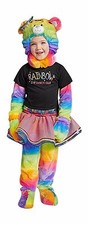 Build A Bear Workshop Rainbow Glitter Bear Birthday Tutu Dress Costume NEW