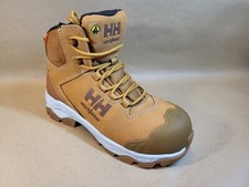 Helly Hansen Workwear Unisex Oxford Mid S3 Safety Boots -Wheat -UK 2 *BNIB*
