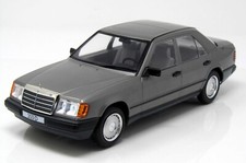 MCG 18100 Mercedes 300 D W124 model road car Anthracite 1984 diecast 1:18 scale
