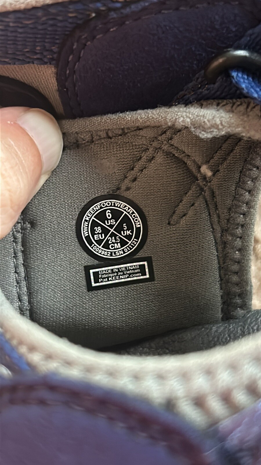 Sandali KEEN Newport uomo bambino grande taglia 6 blu navy