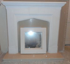 F12 Pugin Fire Surround in Plaster - BIRMINGHAM COLLECTION ONLY