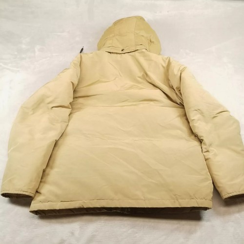 Chaqueta de Colección Woolrich Para Hombres L Marrón Parka Plumón de Ganso Abrigo de Campo Forrado con Capucha - Imagen 3 de 11