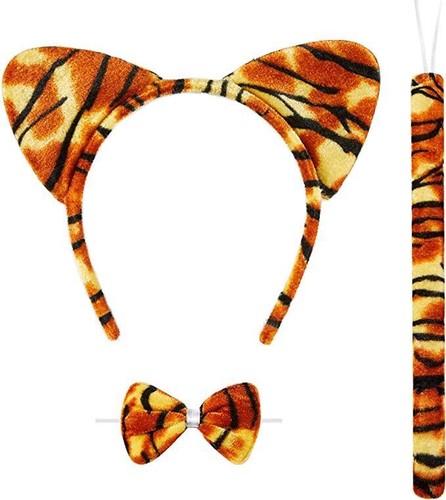 Disfraz Tigre Animal Infantil Orejas Carnaval - Imagen 9 de 10