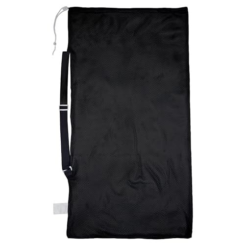  Mesh Equipment Bag W/Shoulder Black