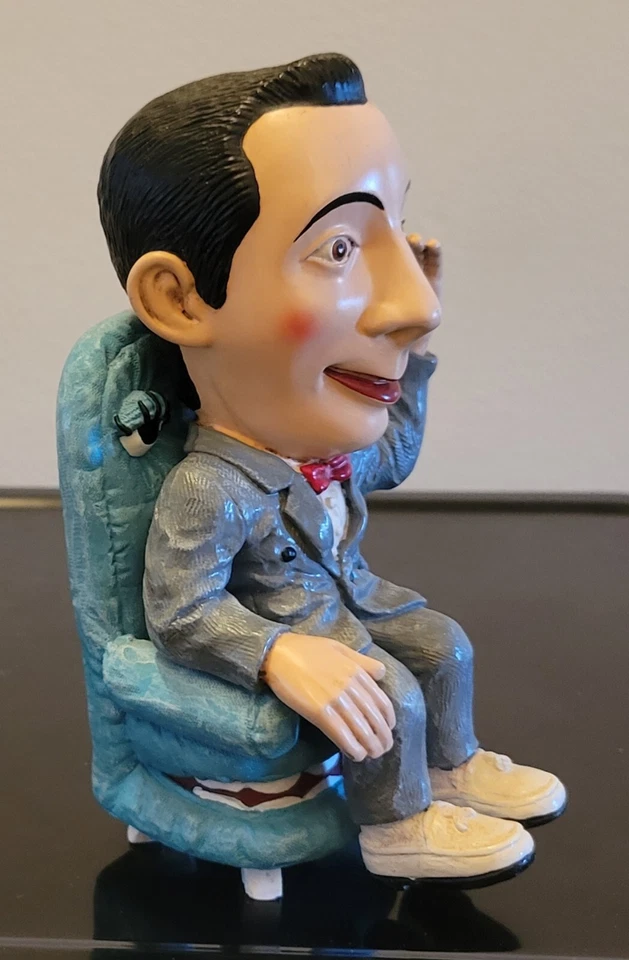 PEE-WEE HERMAN Paul Reubens Ceramic Statue Figure VERY RARE! - Image 4 of 4