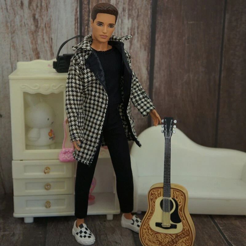 Fashion Doll Clothes For Ken Boy Doll Coat Shirt Trousers Pants Accessories Toys - Image 4 of 4