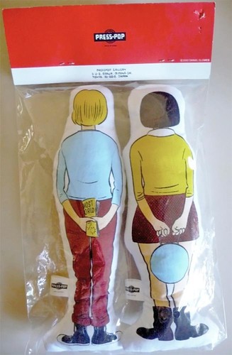 ENID & REBECCA CLOTH PLUSH DOLL DANIEL CLOWES PRESS POP - Picture 2 of 3