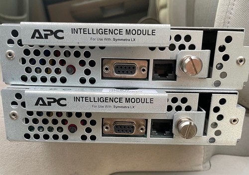 2 X APC Symmetra LX Intelligence Modules SYMIM5 1 X MAIN and 1 X REDUNDANT - 第 2/5 張圖片