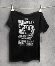 Collection The Runaways Band Gift For Fan Black S-2345 XL Men T-Shirt S3586