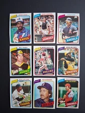 1980 Topps baseball you pick singles to complete your set. #14 - 726 EX-NMT-MNT