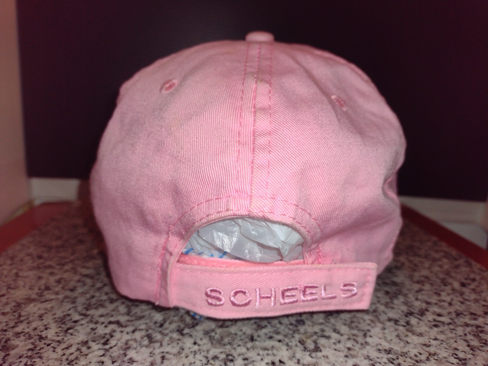 Scheels Pink Adjustable Baseball Hat Cap Gear Pas… - image 2