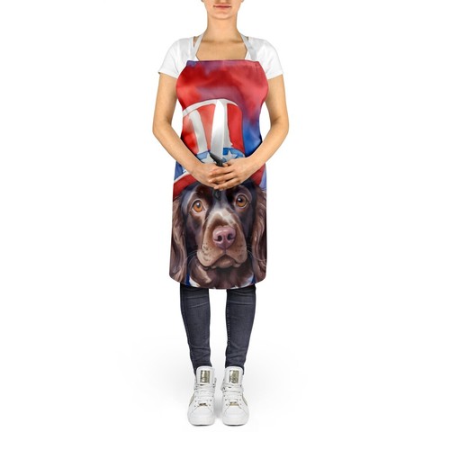Boykin Spaniel Patriotic American Apron - Picture 5 of 7