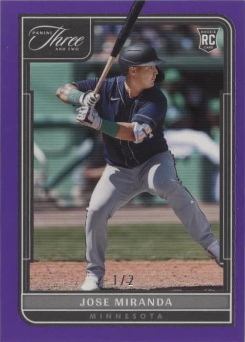 2022 Panini Three and Two - Jose Miranda #147 - 1 of 1