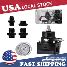 AN8/8/6 Fuel Inject Regulator With Boost Gauge High Pressure 8AN