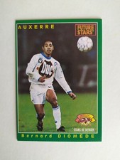 OFFICIAL FOOTBALL CARDS PANINI 1995 FUTURE STARS AUXERRE DIOMEDE n 207 EXCELLENT