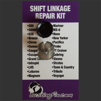 Mazda Tribute Transmission Shift Cable Repair Kit w/bushing Easy