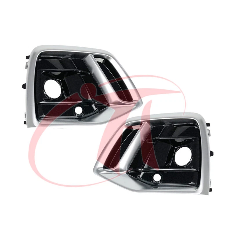 🔥 2PCS Front Bumper Grille Cover Matte Silver For Audi Q5 Sportback 2021-2022 - Изображение 2 из 4