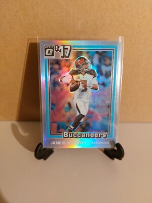 Jameis Winston Panini Donruss Optic Football 2017 Tribute Silver Prizm Holo 
