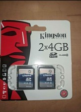 Brand New In Package 2 Pack 4GB Memory Cards Kingston