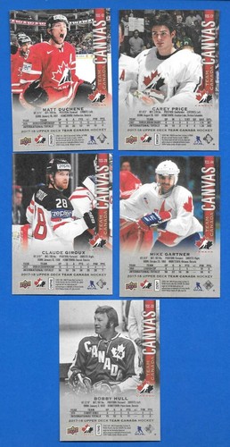 2017-18 TEAM CANADA CANADIAN TIRE, BLACK CANVAS OPC & EXCLUSIVES /100 SEE LIST - Picture 143 of 229
