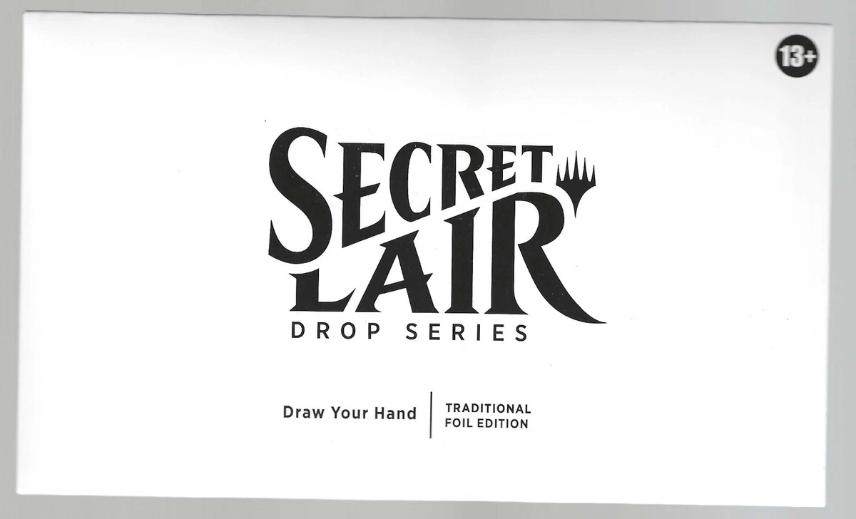 MTG Secret Lair Draw Your Hand [SEALED FOIL] Magic the Gathering