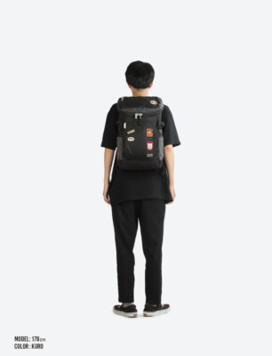 Jujutsu Kaisen x Misto Forza Backpack Square Black/ Black Black