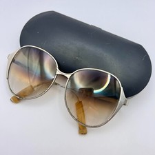 Retro Vintage Sunglasses USSR Soviet Old Fashionable Glass Marked Case 1950's