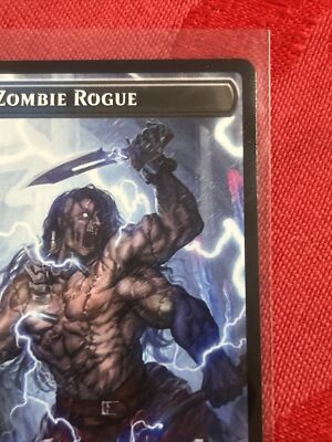 MTG - Zombie Rogue/Plot - Double Sided Token #15 Outlaws of