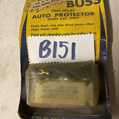 Vintage Buss Time Delay Auto Protector for Car / Truck- ECS