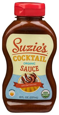 Suzie's Organic Cocktail Sauce (8oz.) - 6 PACK