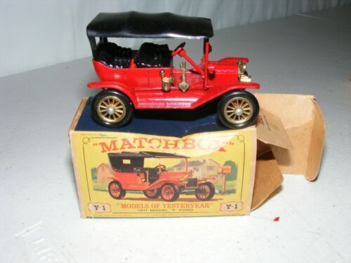 Matchbox Lesney Models of Yesteryear #10- 1908 G.P. Mercedes